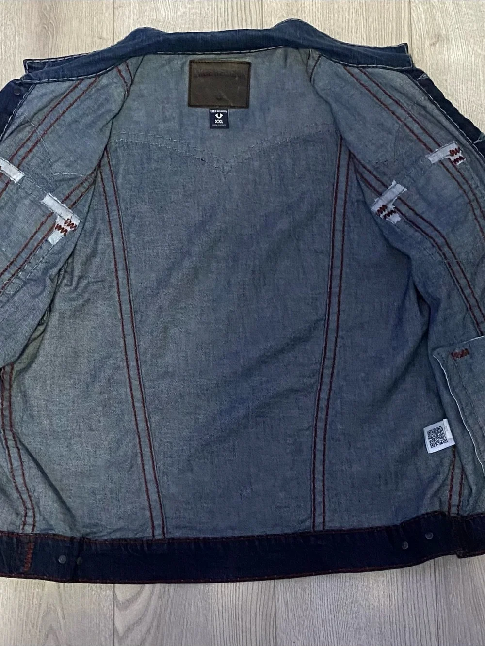 Dark Blue Denim Jean jacket true religion